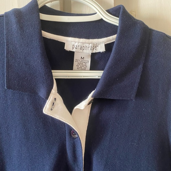 Paraphrase Sleeveless Polo Dress - Picture 2 of 5